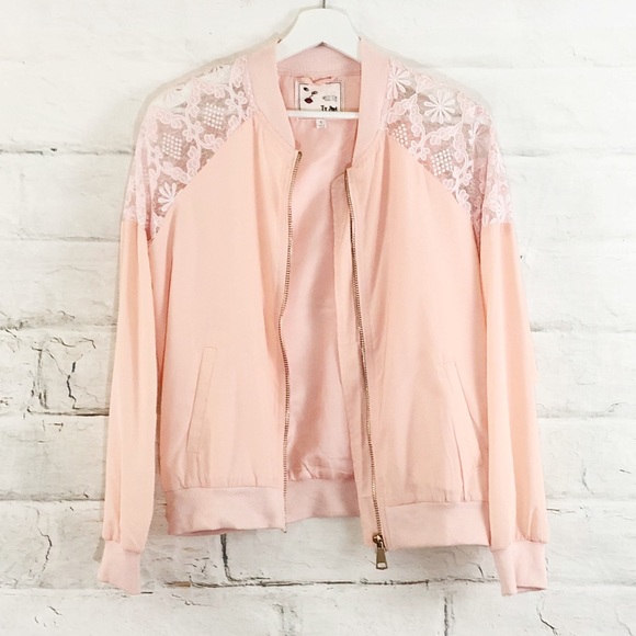 Pink Bomber Jacket - Picture 5 of 6